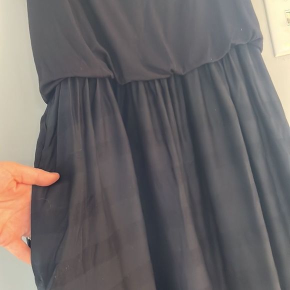 NWTs Prana Midi Dress with pockets - Black Size Small - Picture 5 of 10